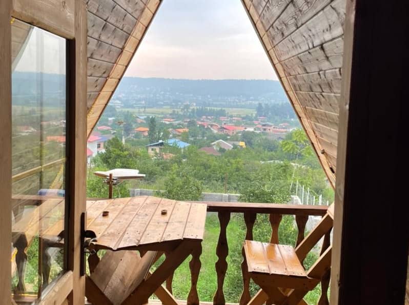 اجاره کلبه سوئیسی در روستای سیدکلاه شیرگاه