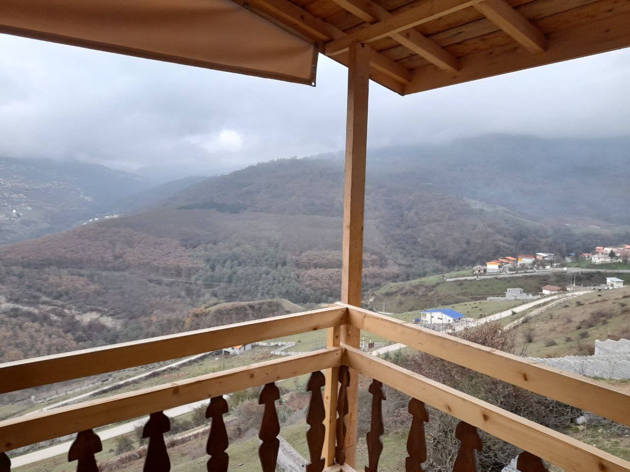 اجاره کلبه چوبی در روستای تیار - آمل