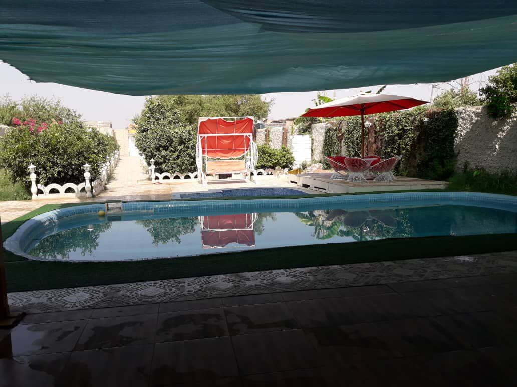 اجاره باغ ویلا با استخر روباز تکخواب در دزفول