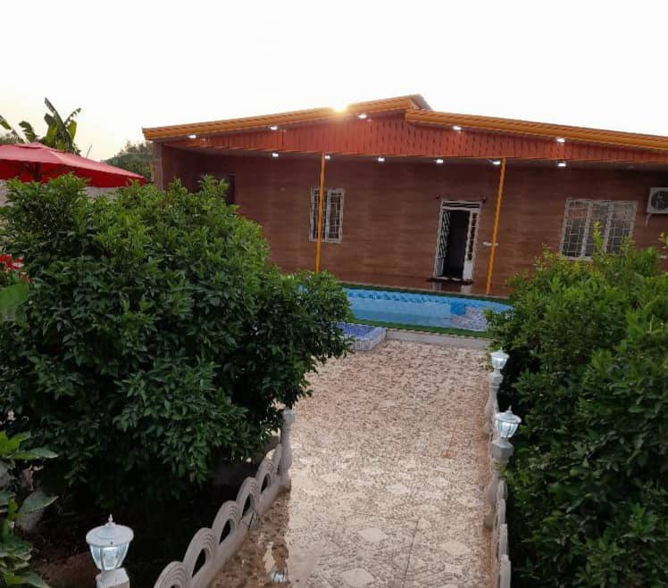 اجاره باغ ویلا با استخر روباز تکخواب در دزفول
