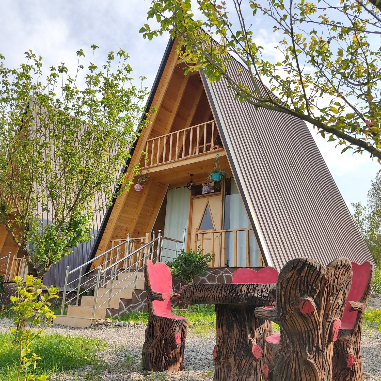 کلبه سوئیسی جنگلی در هلی خال بابلکنار - 1