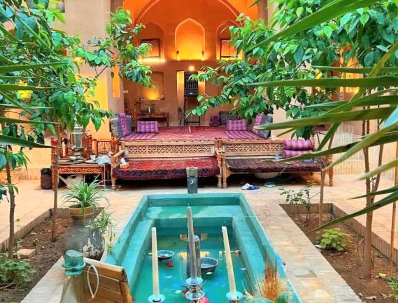 اتاق سنتی شش تخته در خیابان امام یزد