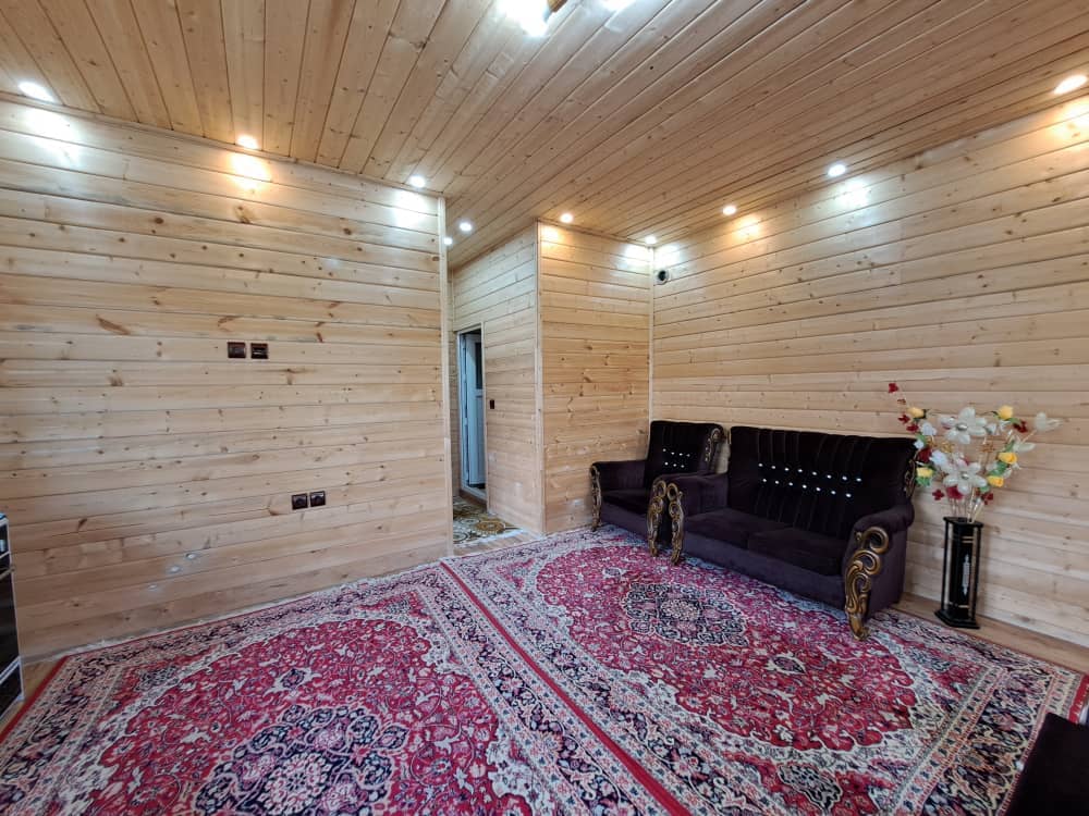 اجاره کلبه چوبی جکوزی دار در ماسال - سراکه