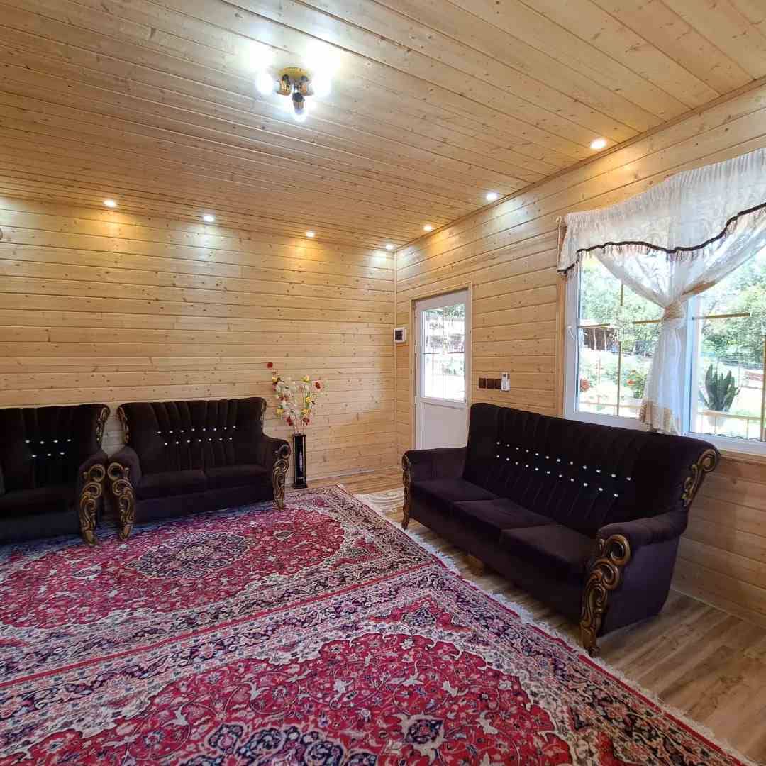 اجاره کلبه چوبی جکوزی دار در ماسال - سراکه