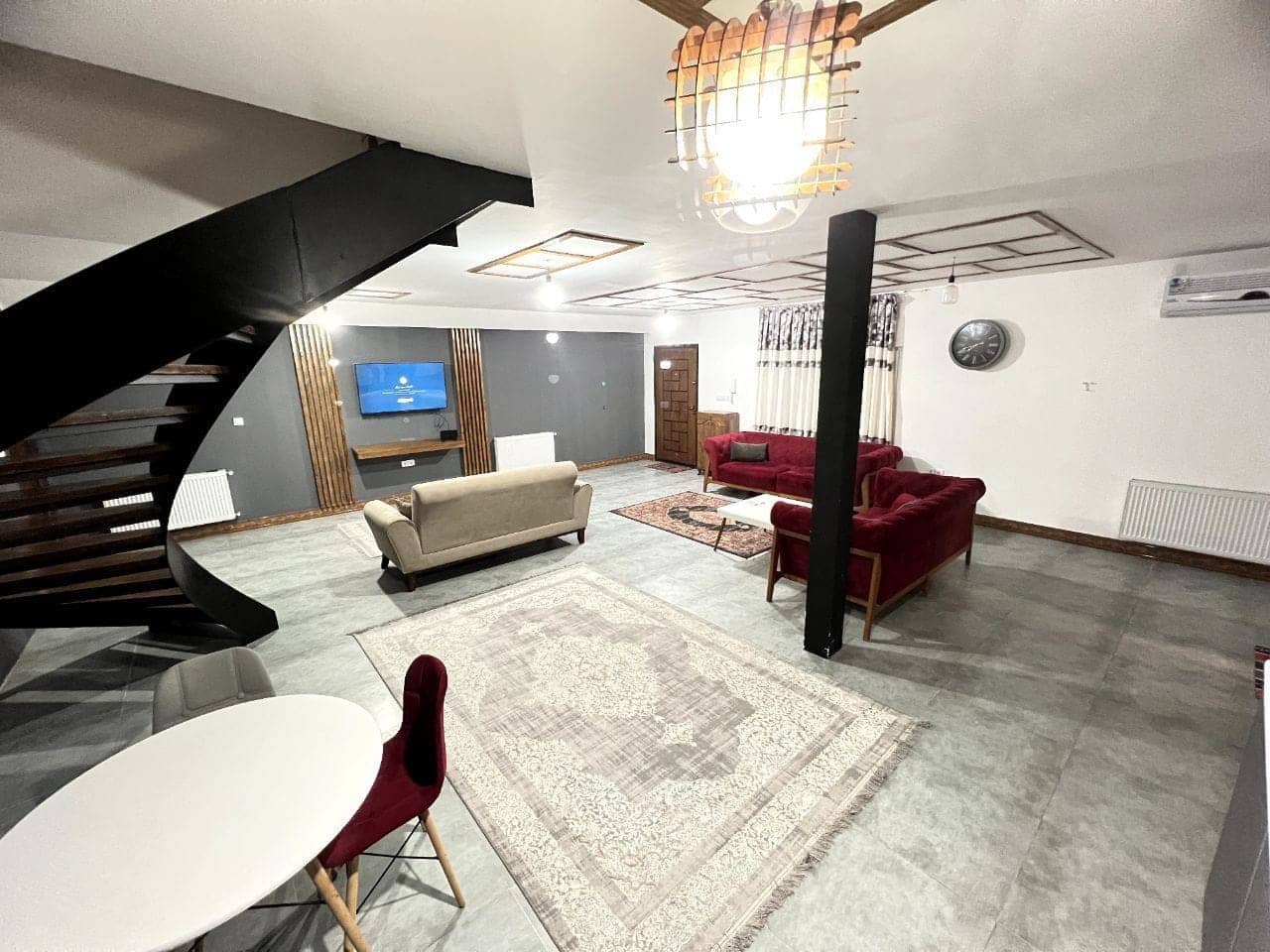 ویلا استخر سرپوشیده آبگرم نزدیک ساحل در فرح آباد ساری