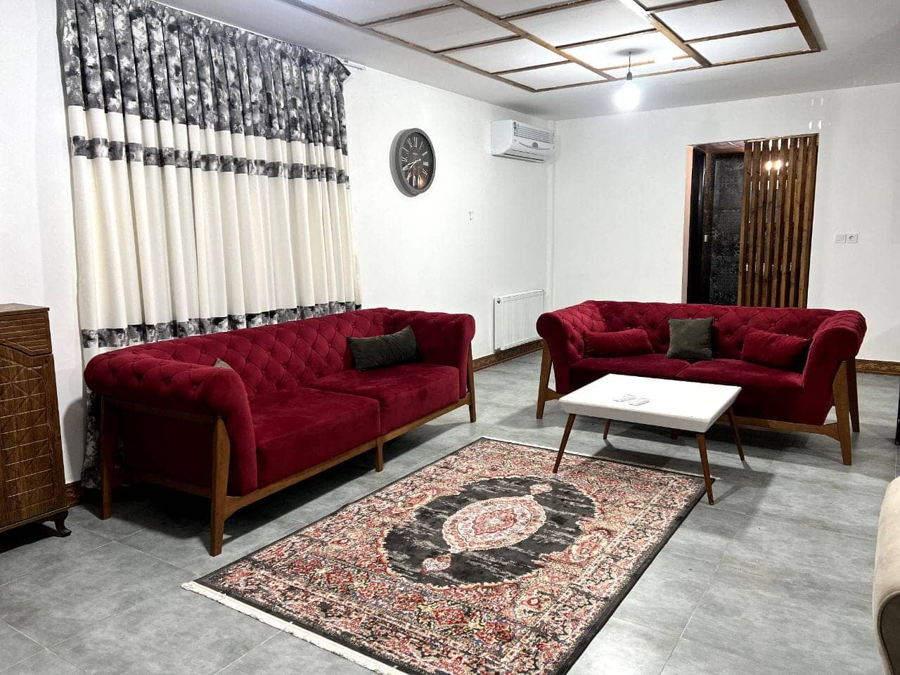 ویلا استخر سرپوشیده آبگرم نزدیک ساحل در فرح آباد ساری