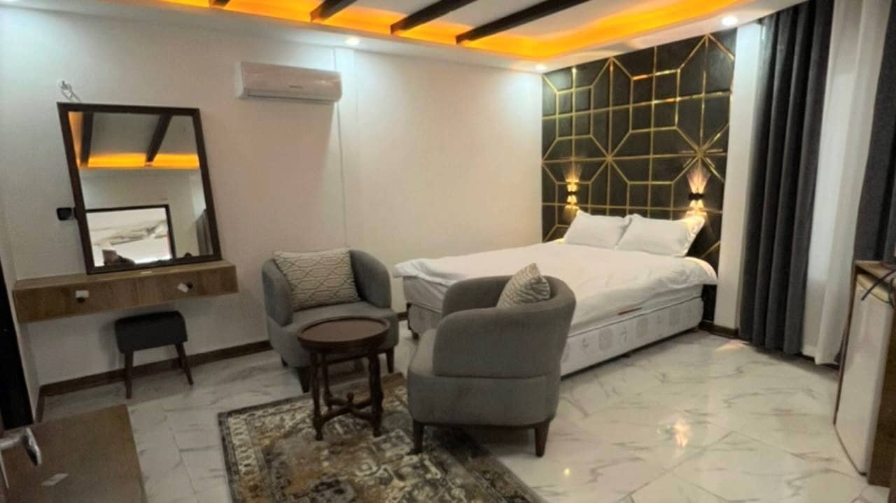 اجاره هتل نزدیک ساحل در عباس آباد - دوتخته