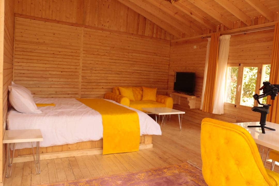 اجاره کلبه چوبی در فرح آباد فیروزکوه - داوینچی