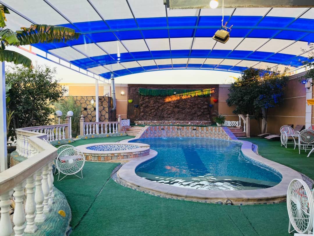 اجاره ویلا با استخر روباز در شهرک محمدبن جعفر دزفول