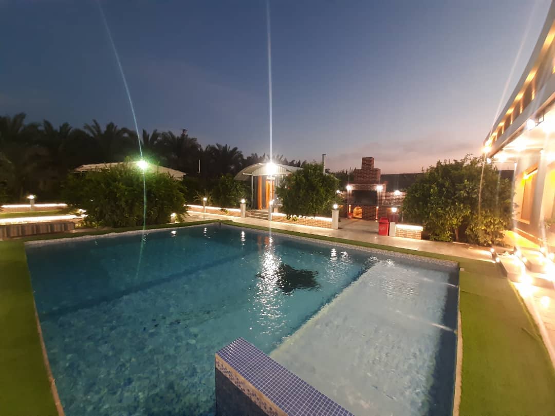 اجاره ویلا با استخر روباز آبگرم در قلعه قاضی دزفول