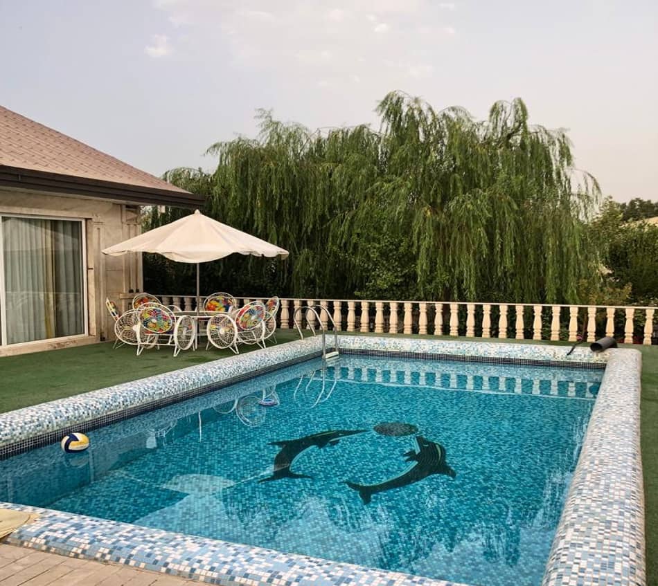 اجاره ویلا استخر روباز در کردان جنوبی - کرج