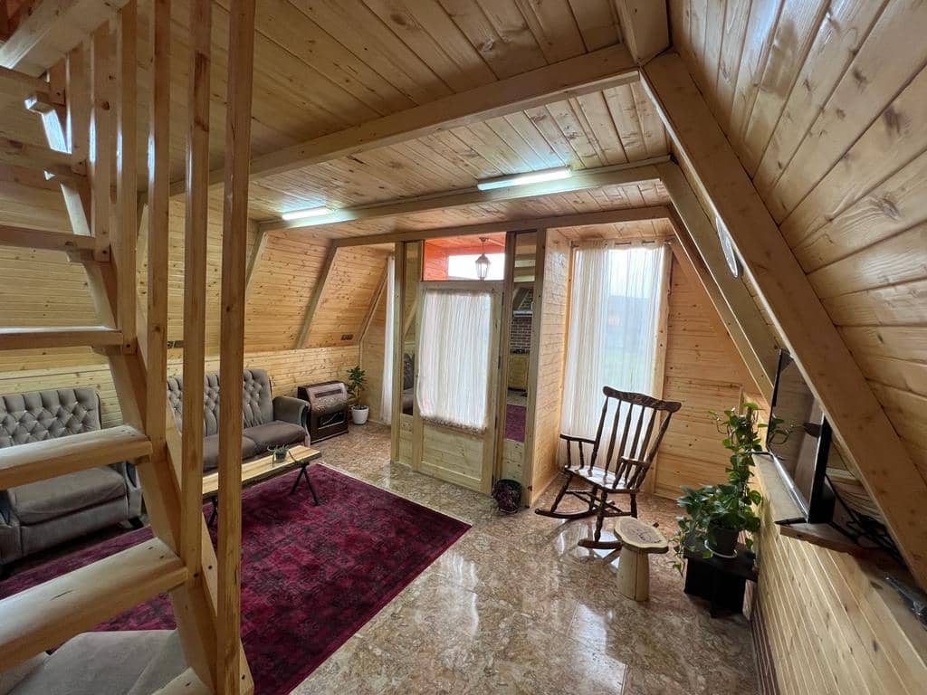 اجاره کلبه سوئیسی جکوزی دار در بابلکنار - سالار 2