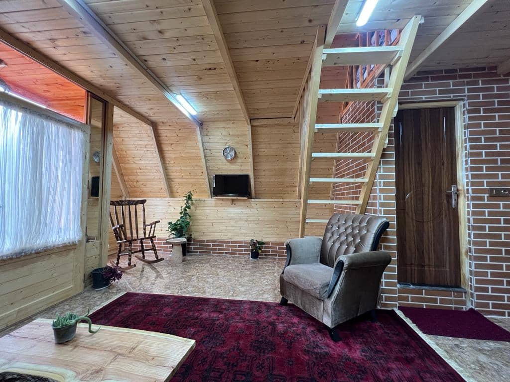 اجاره کلبه سوئیسی جکوزی دار در بابلکنار - سالار 2