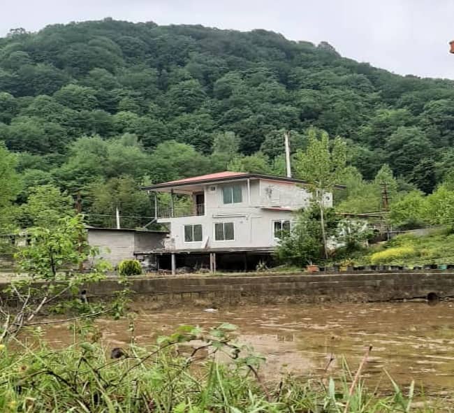 اجاره خانه ویلایی جنگلی در جوارم زیرآب - طبقه اول