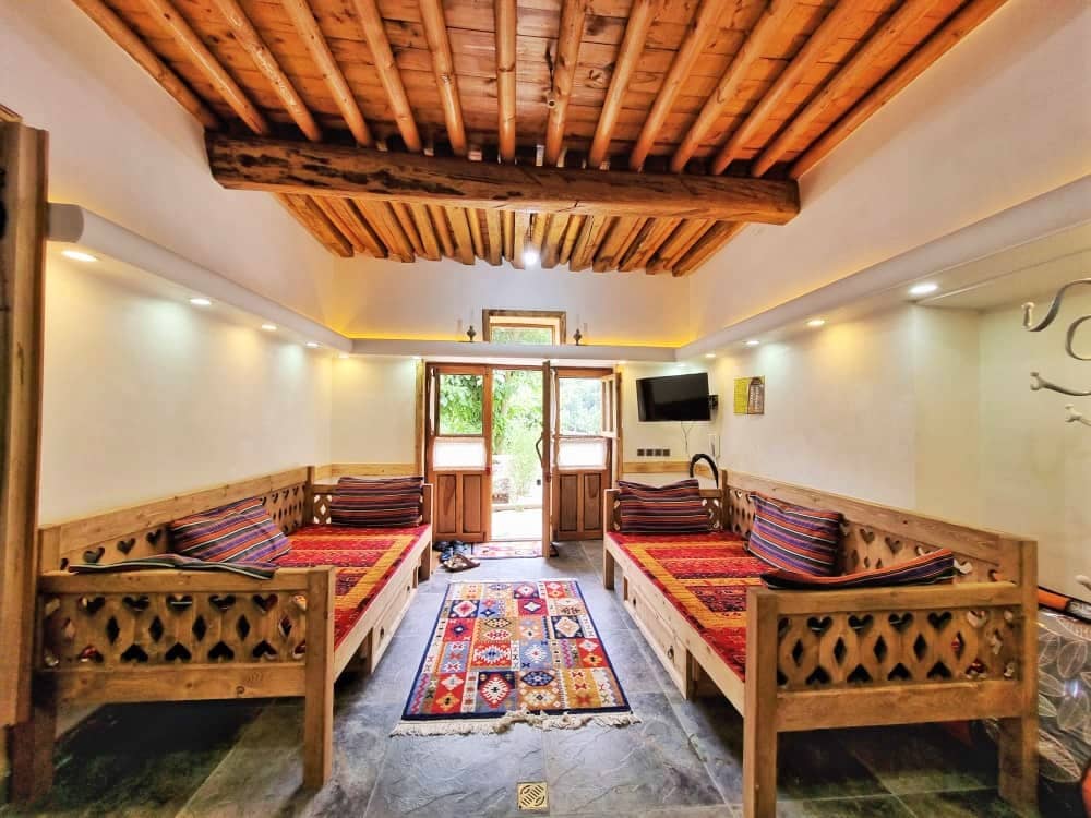 اجاره سوئیت صخره ای سنتی جکوزی دار در ماسوله - لاسه سر