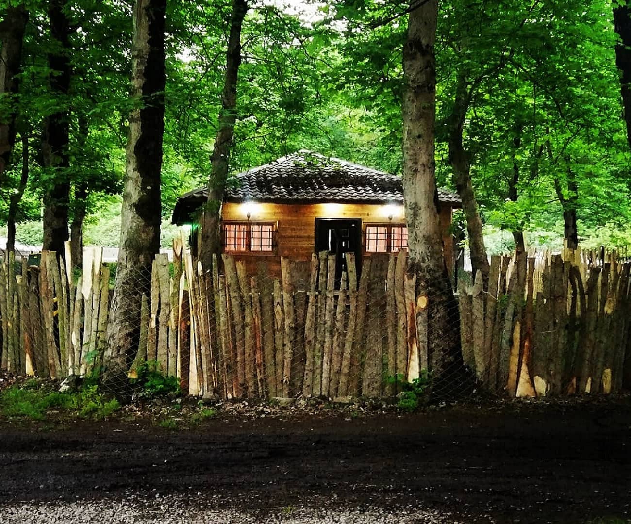 اجاره کلبه چوبی در نارنجستان آمل