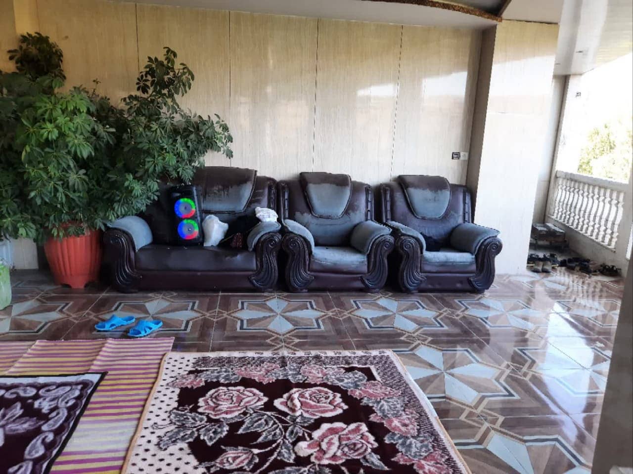 اجاره ویلا در روستا چهل ایوان سامان