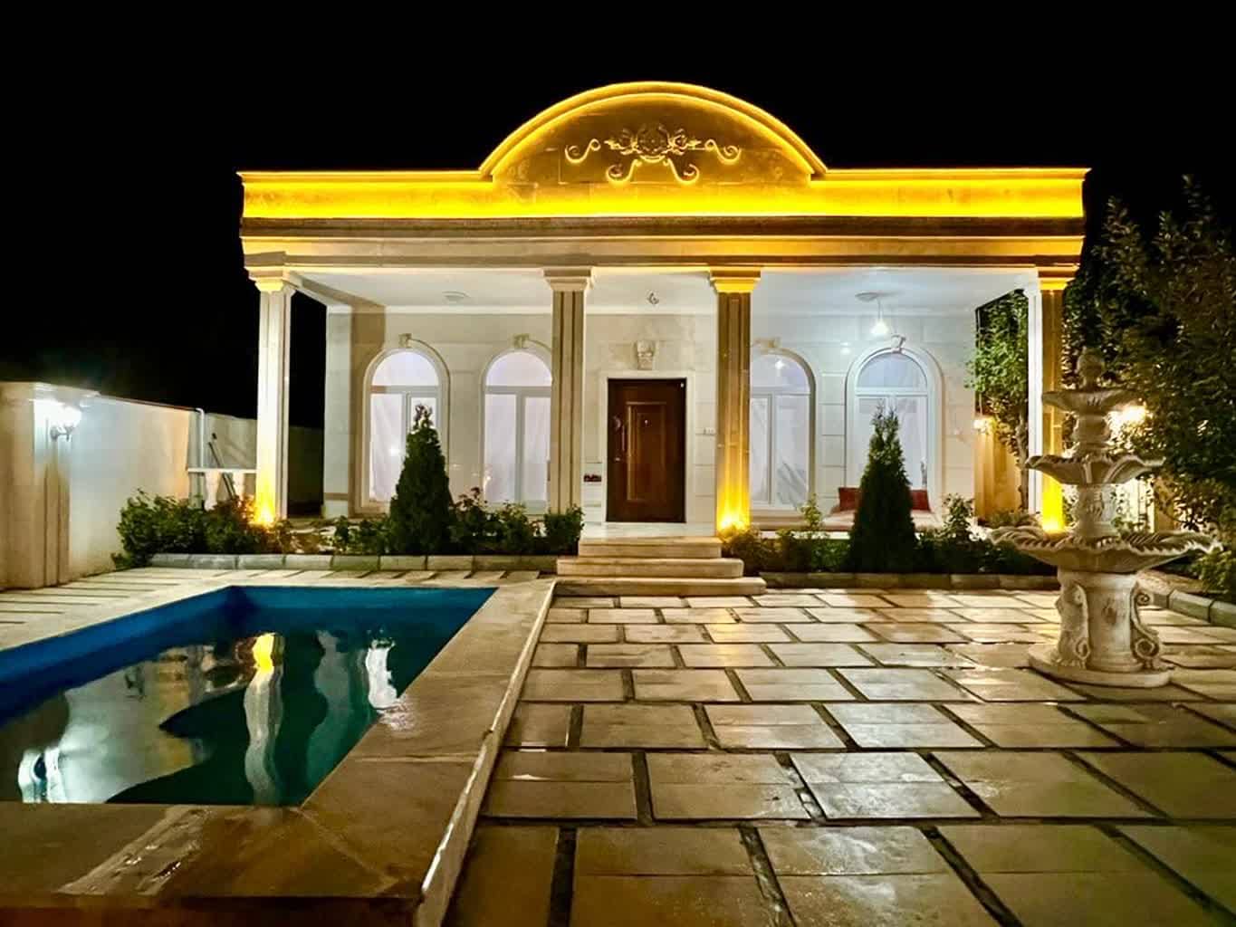 اجاره ویلا جنگلی استخر روباز در جابان دماوند