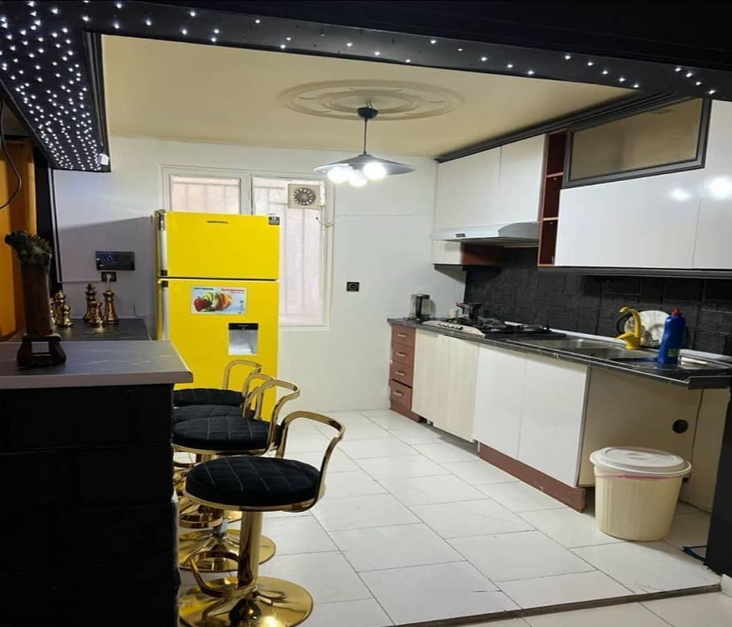 اجاره منزل مبله دوخوابه  در پونک - غرب تهران همکف