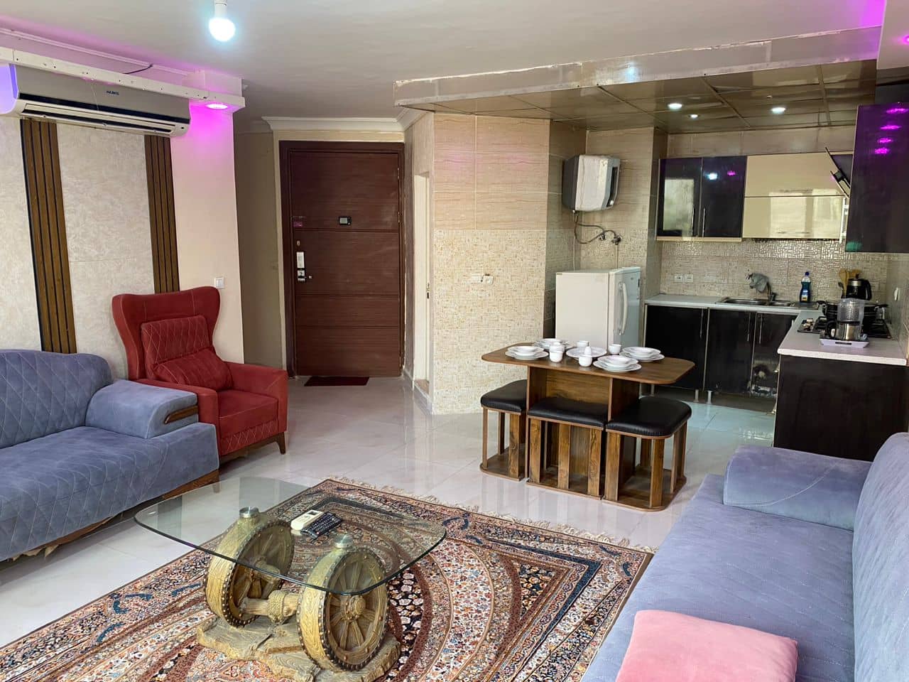 اجاره آپارتمان در شهرک صدف کیش - سحر 6 دو خوابه