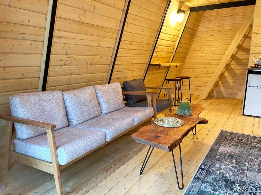 اجاره کلبه سوئیسی در سفید تمشک رامسر - نزدیک به جنگل