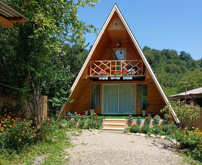 اجاره کلبه سوئیسی جنگلی در ورمیه ماسال - کلبه سوئیسی