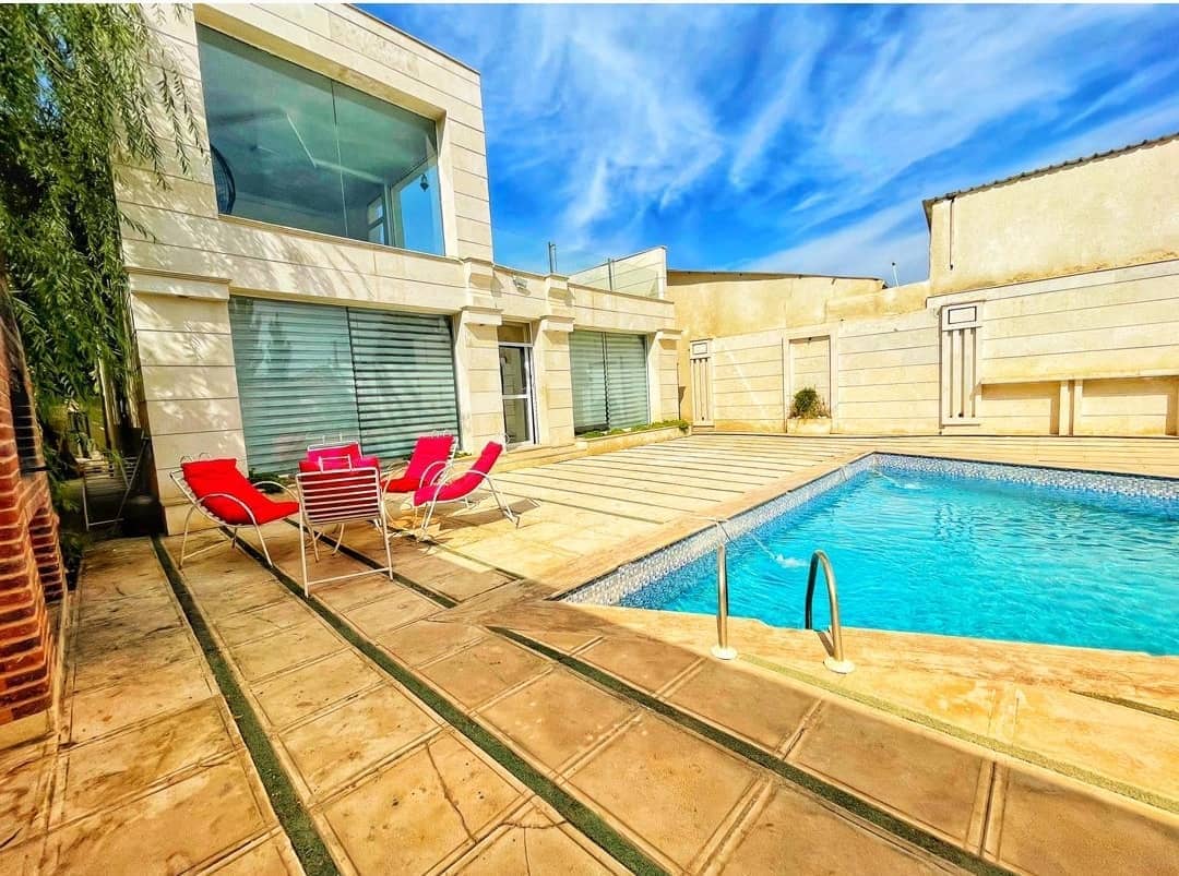 اجاره ویلا با استخرروباز آبگرم در آغچه حصار