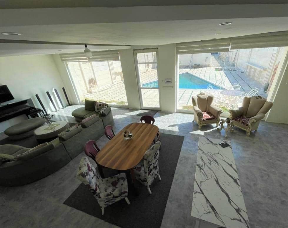 اجاره ویلا با استخرروباز آبگرم در آغچه حصار