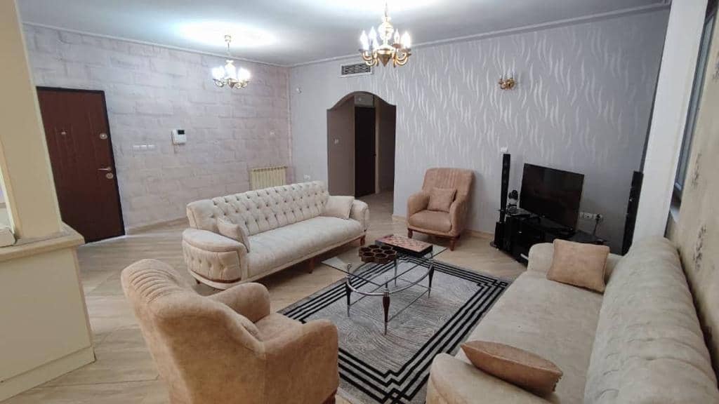 اجاره آپارتمان مبله دو خوابه در سعادت آباد - غرب تهران طبقه ی اول