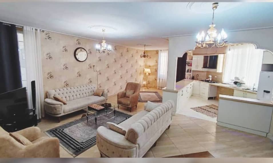 اجاره آپارتمان مبله دو خوابه در سعادت آباد - غرب تهران طبقه ی اول