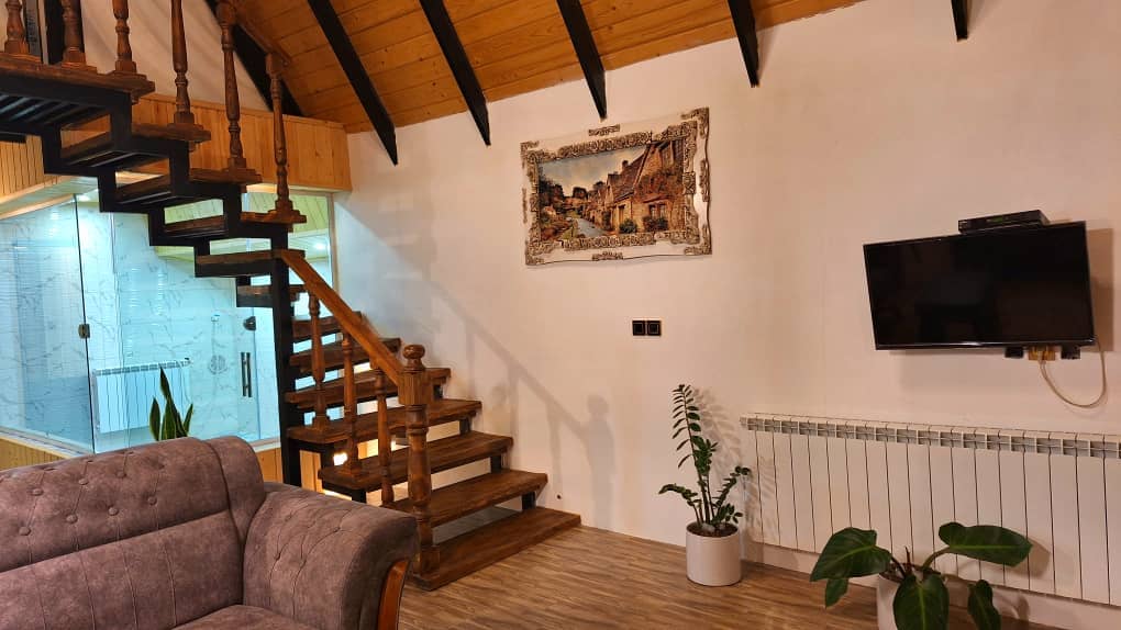 اجاره کلبه سوئیسی جکوزی دار در کتالم رامسر