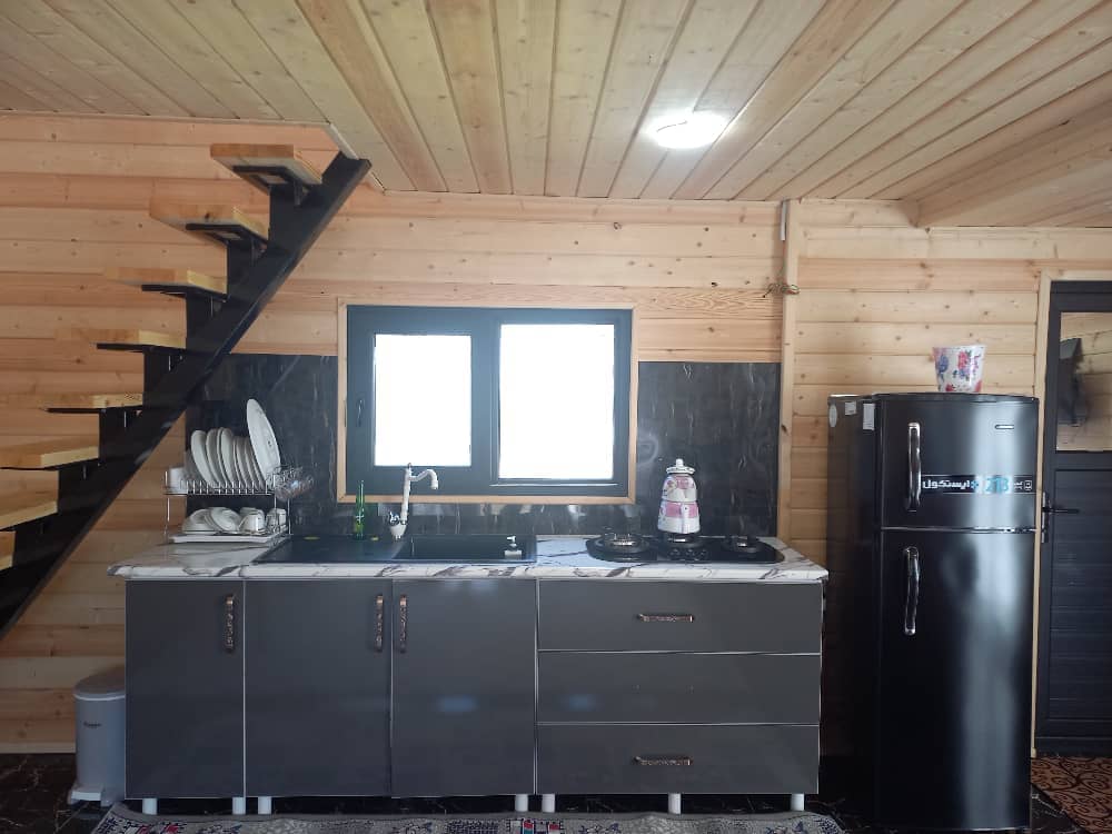 اجاره کلبه سوئیسی دو خواب در روستای اولم - 70 متر