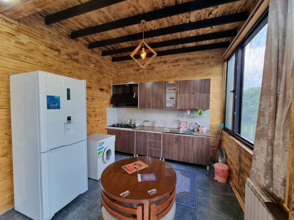 اجاره کلبه سوئیسی در ماسال با چشم انداز شالیزار