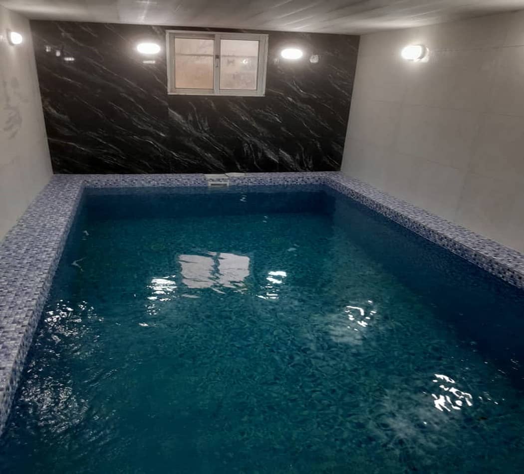 اجاره ویلا با استخر آبگرم نزدیک ساحل در فرح آباد - دو خواب