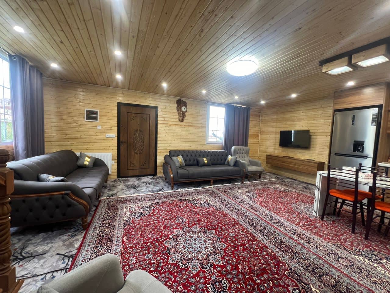 اجاره کلبه چوبی جنگلی در سیاه دول - دو خواب