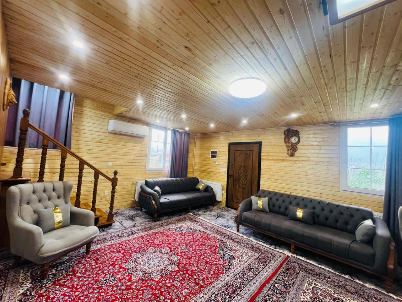 اجاره کلبه چوبی جنگلی در سیاه دول - دو خواب