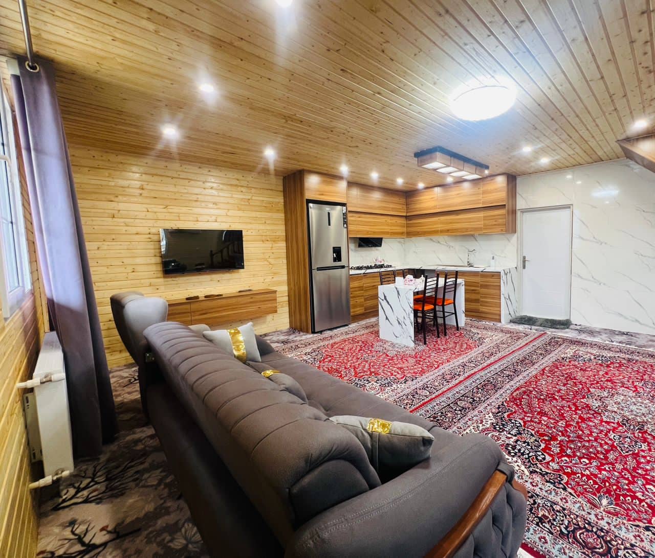 اجاره کلبه چوبی جنگلی در سیاه دول - دو خواب