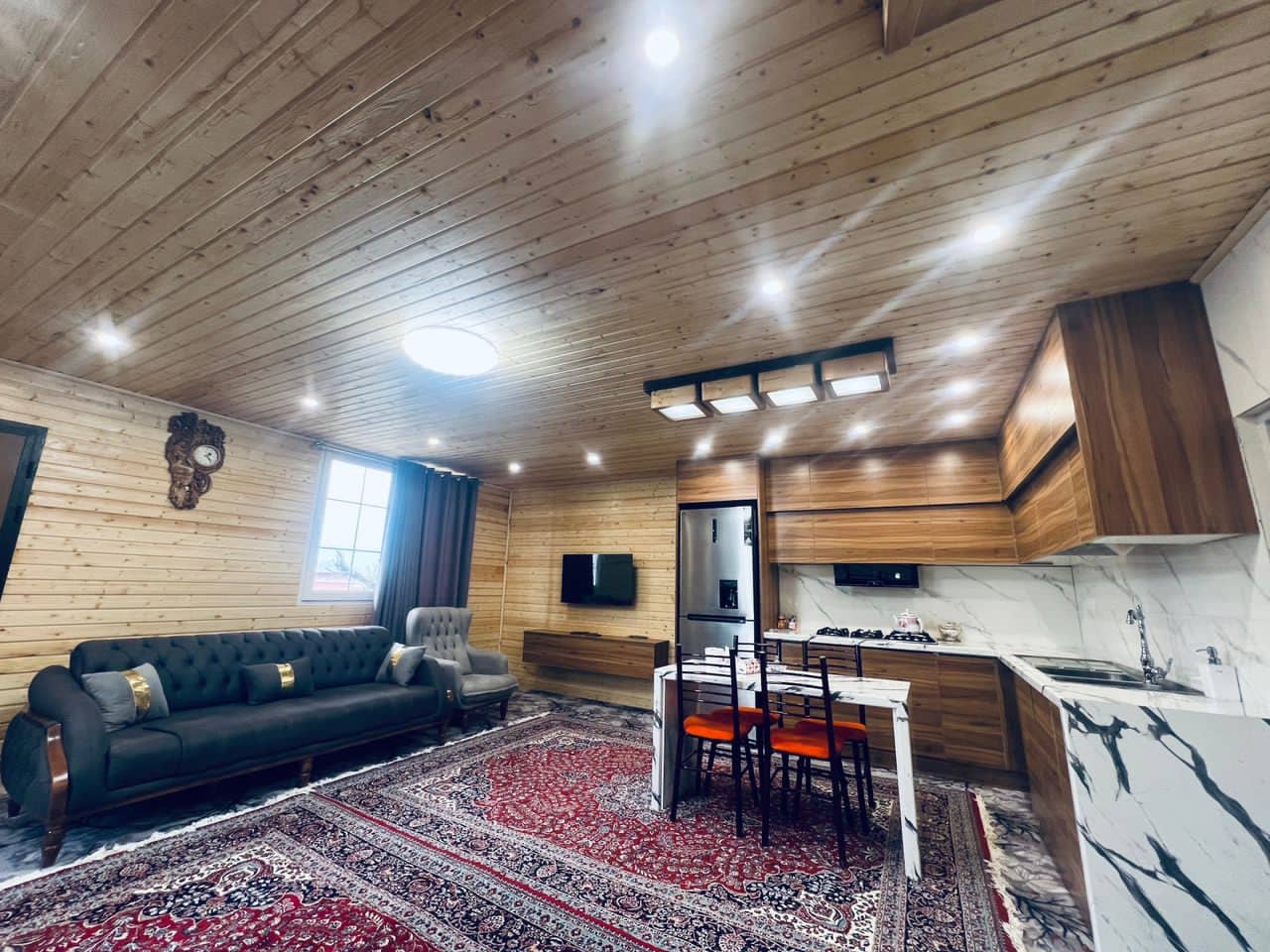 اجاره کلبه چوبی جنگلی در سیاه دول - دو خواب