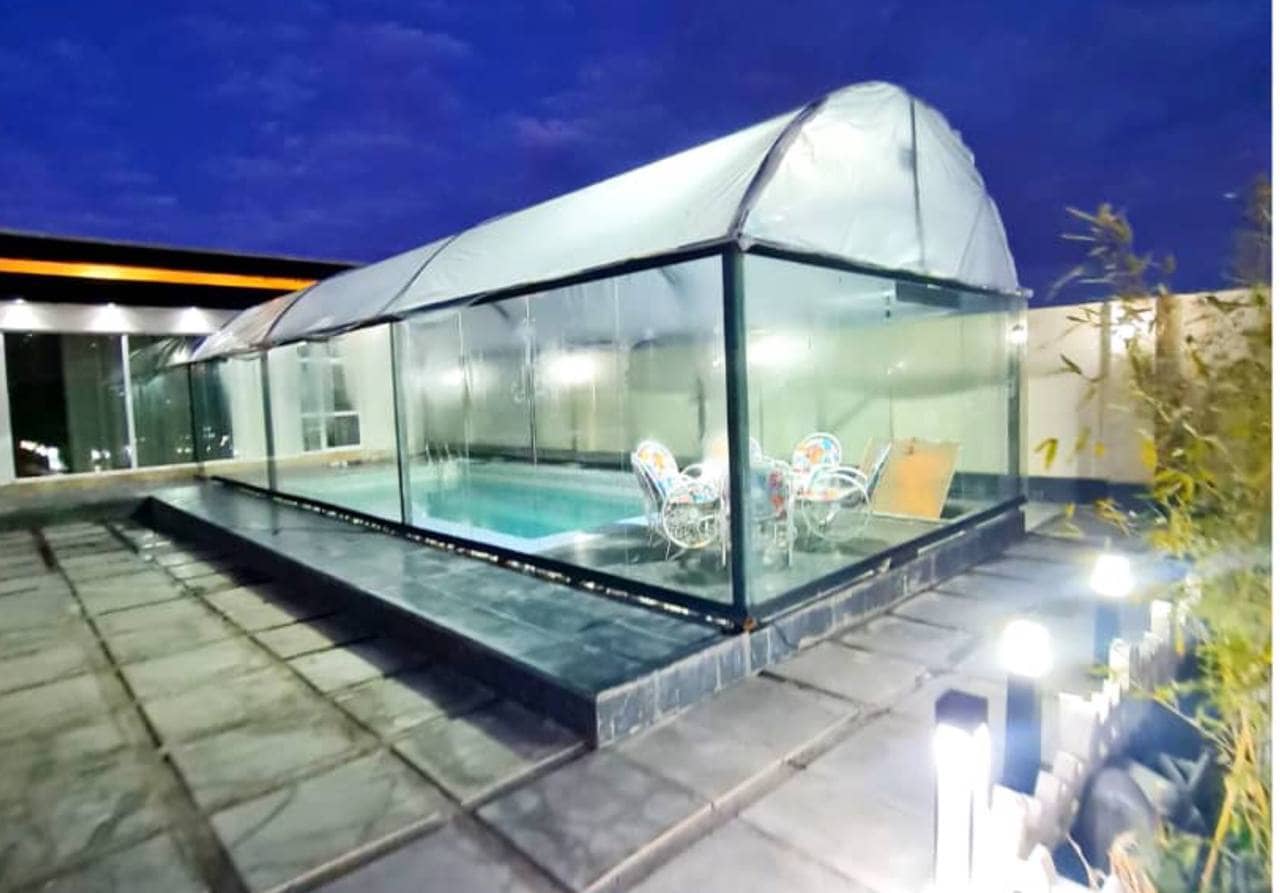 اجاره ویلا با استخرسرپوشیده آبگرم در سهیلیه کرج