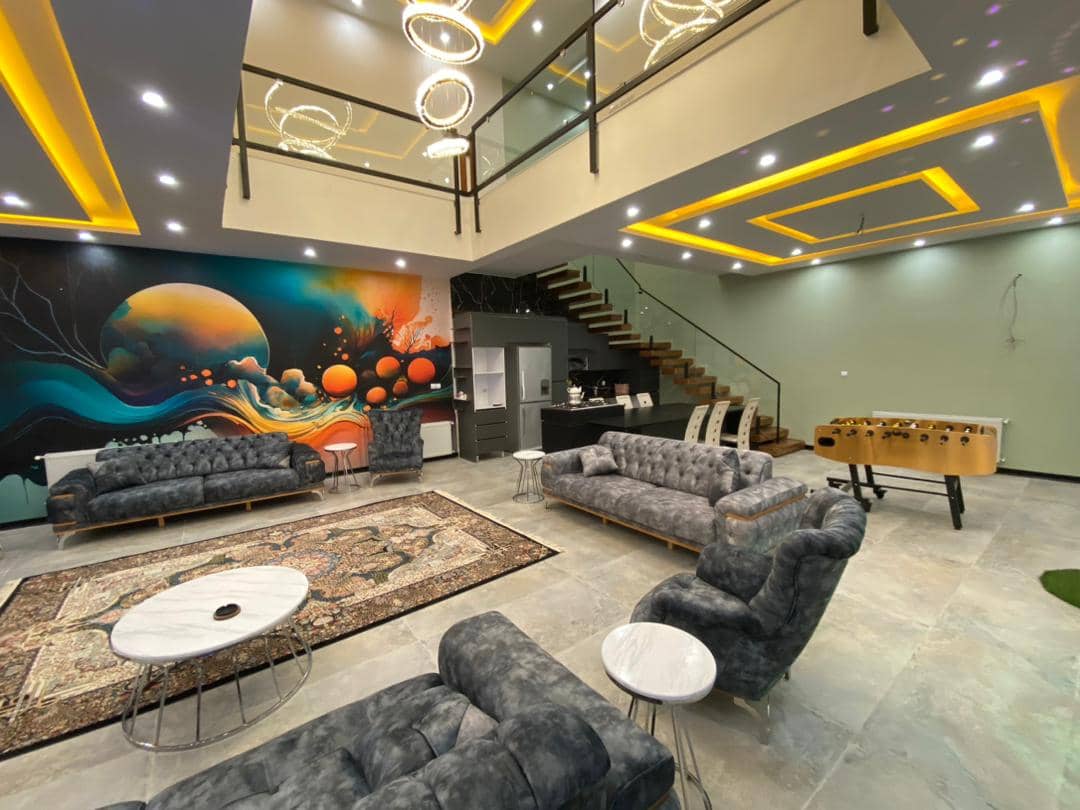 اجاره ویلا دوبلکس با استخر سرپوشیده آبگرم در چهارباغ - 4 خواب