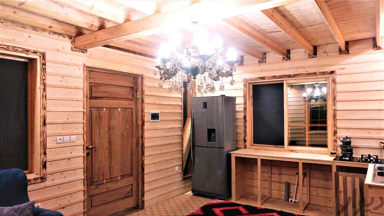 اجاره کلبه چوبی جنگلی در روستای امام زاده شفیع