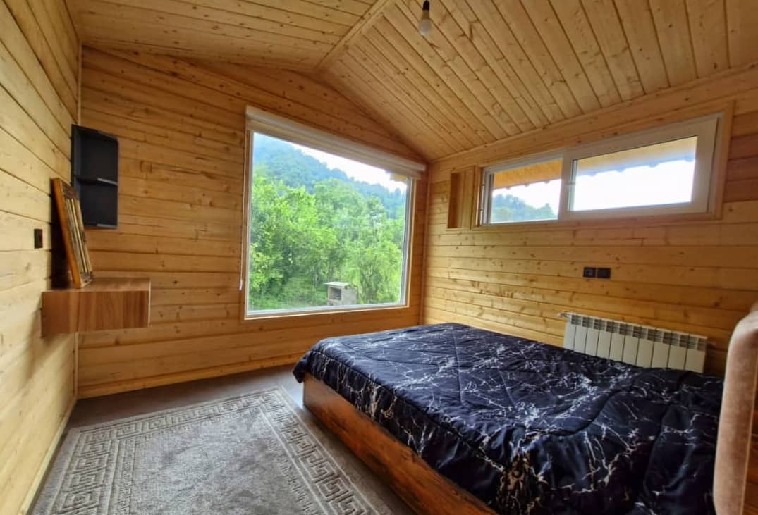 اجاره کلبه چوبی جنگلی در روستای ورمیه