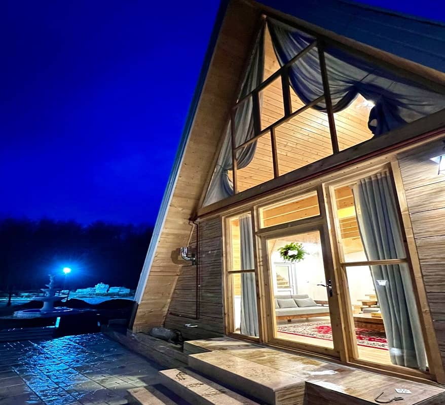 اجاره کلبه سوئیسی جنگلی در پره سر