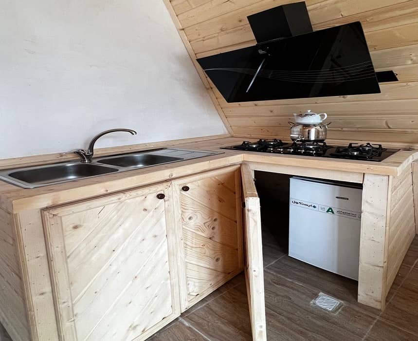 اجاره کلبه سوئیسی جنگلی در پره سر