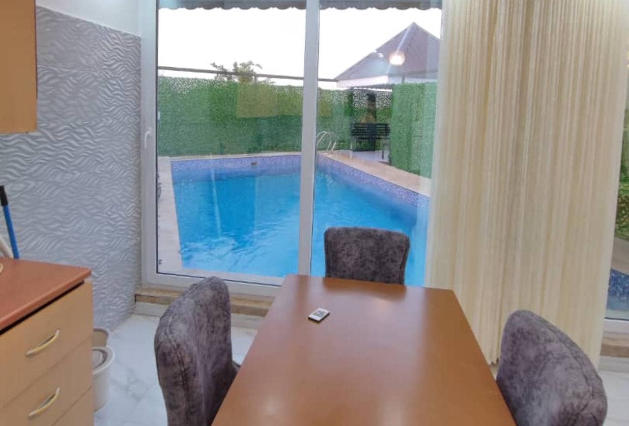 اجاره ویلا با استخرروباز آبگرم در شیرود - تنکابن