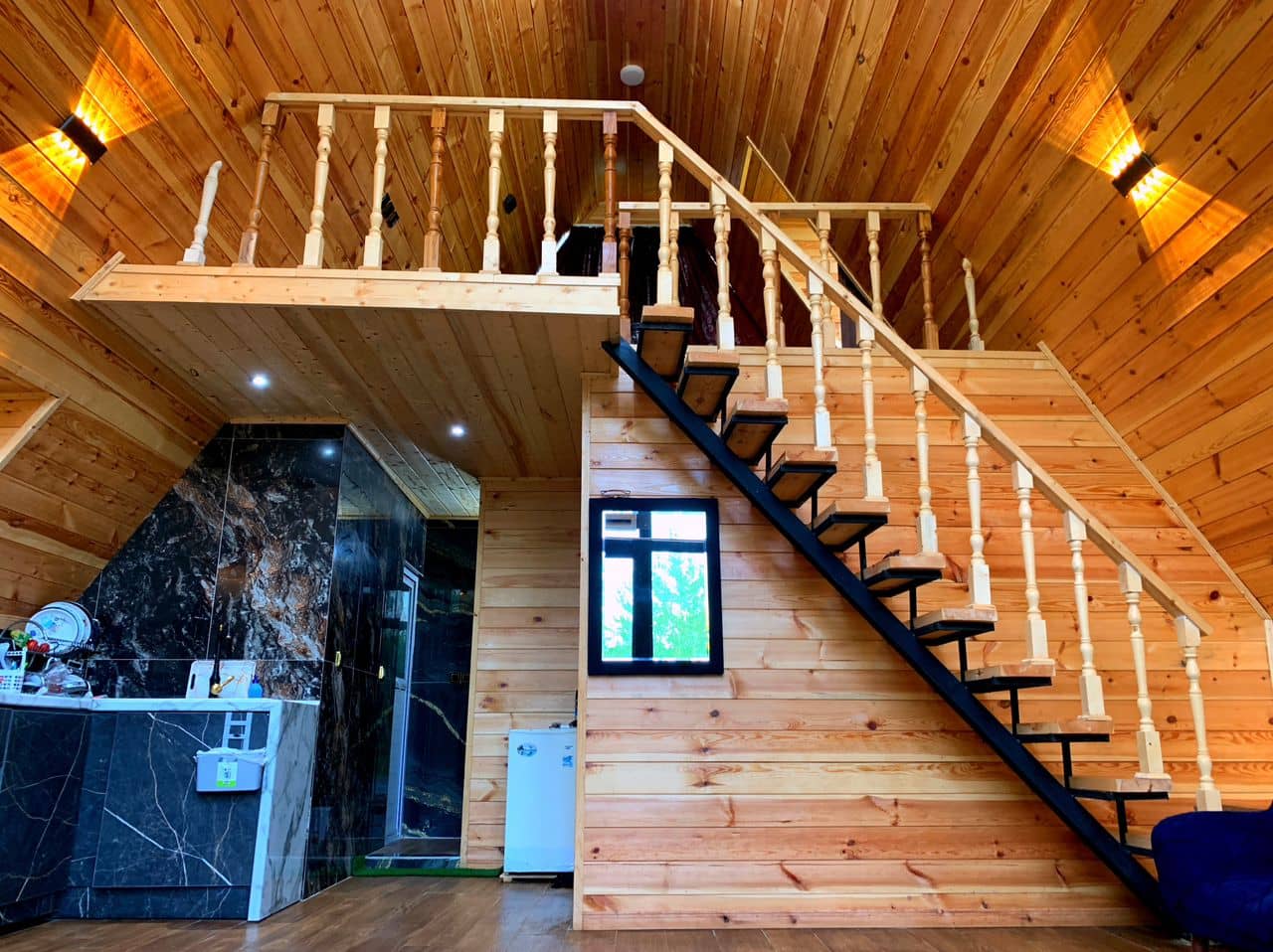 اجاره کلبه سوِئیسی در خاله سرا نزدیک ساحل