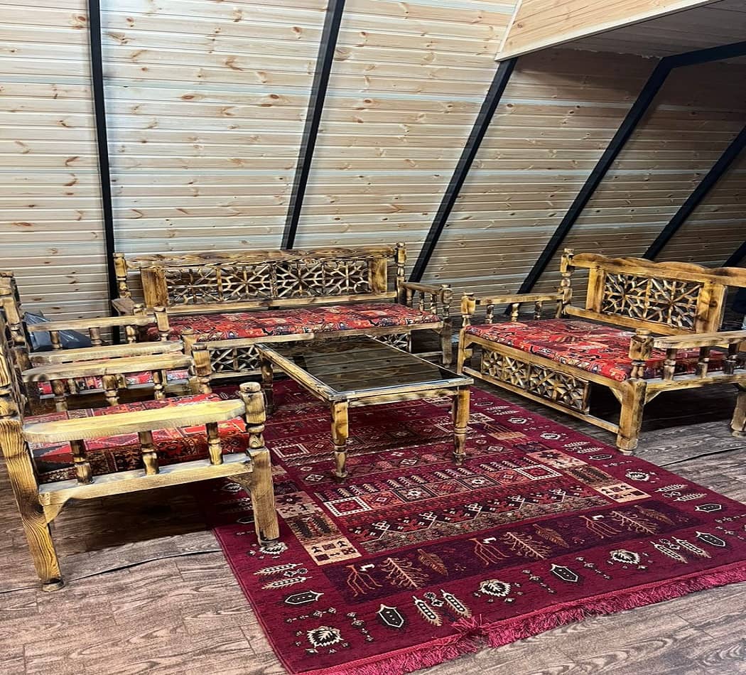 اجاره کلبه سوئیسی جنگلی در آستانه اشرفیه - گیلان نما کلبه