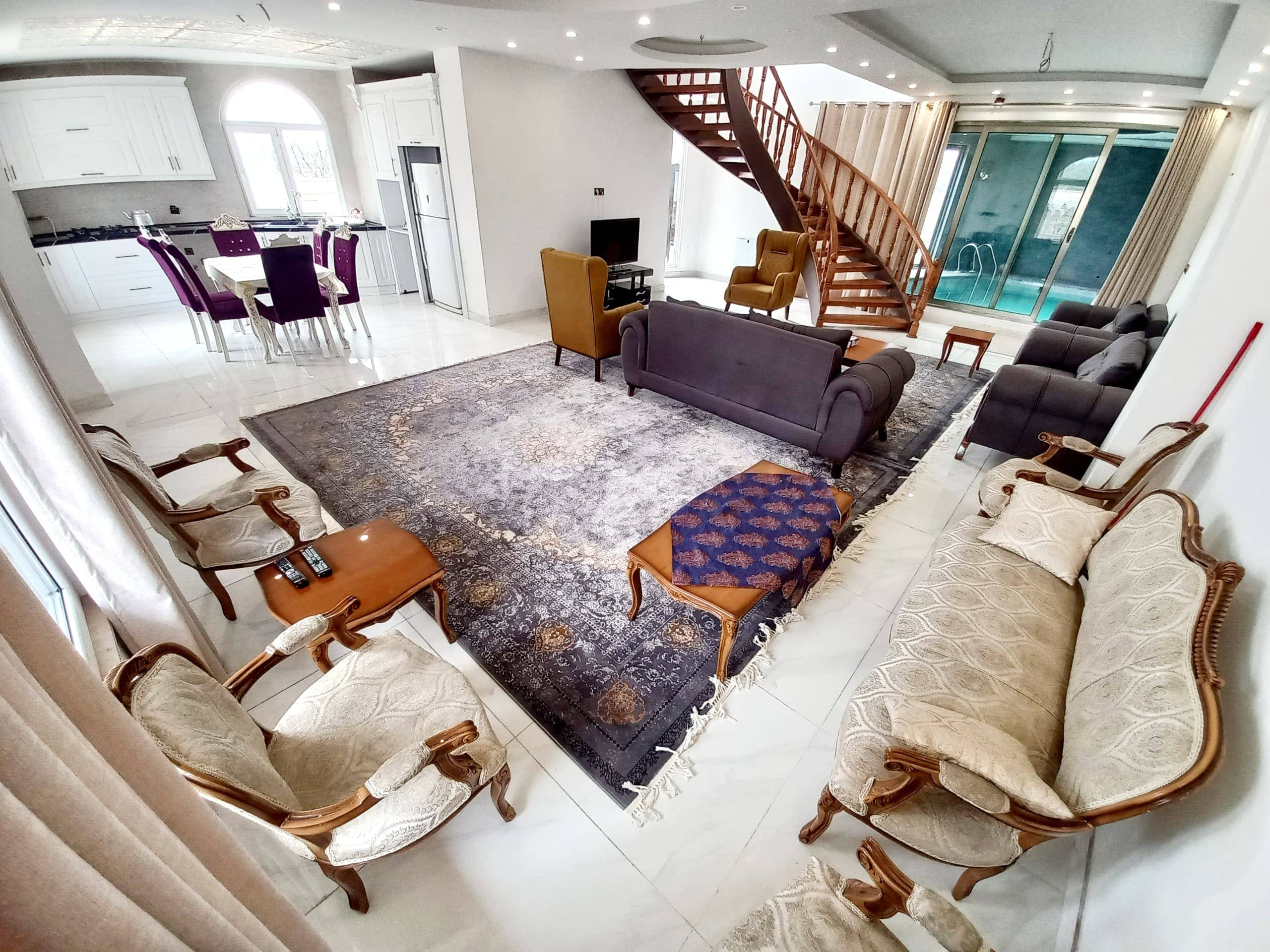 اجاره ویلا با استخر آبگرم در هچیرود چالوس