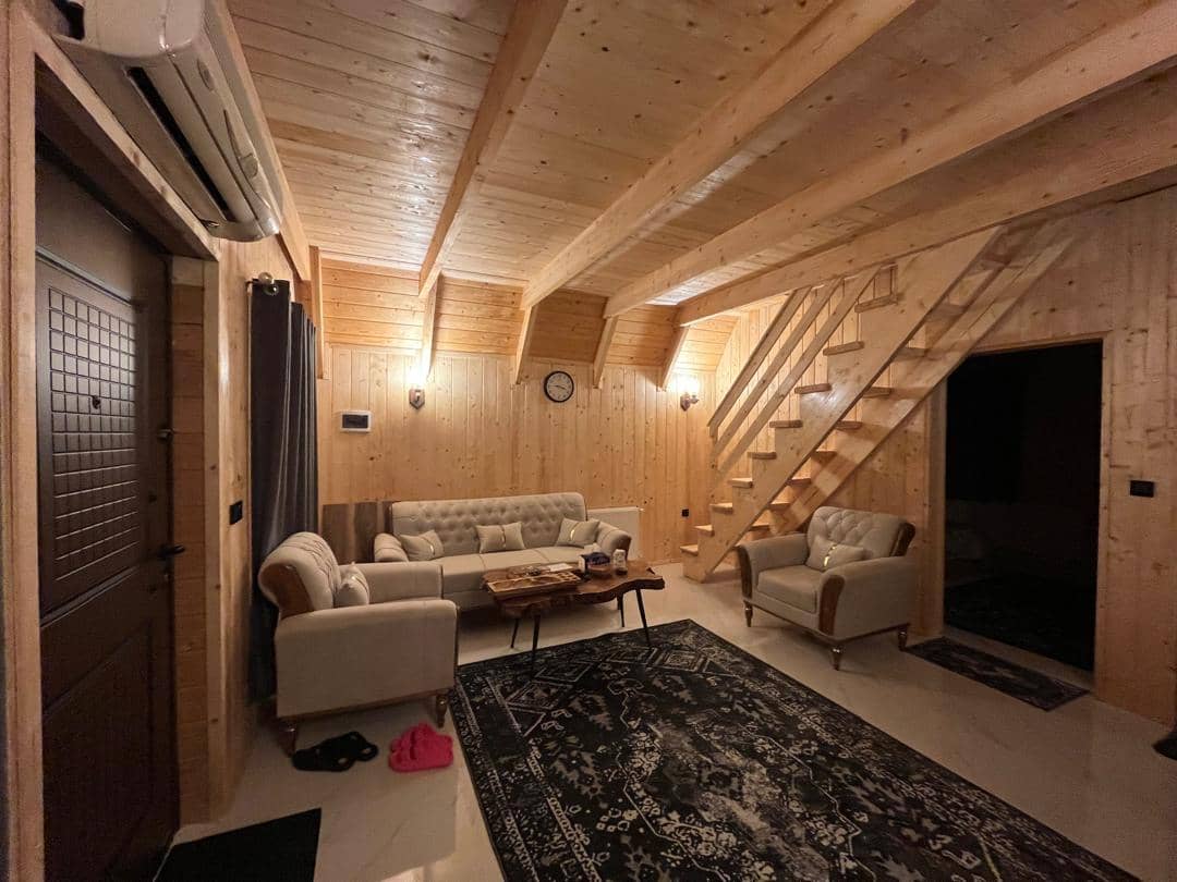 اجاره کلبه سوئیسی جکوزی دار در تنکابن