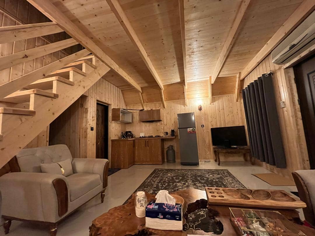 اجاره کلبه سوئیسی جکوزی دار در تنکابن